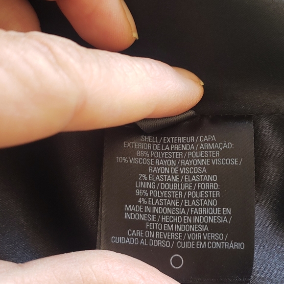 Tahari trench coat black Medium - Picture 11 of 15